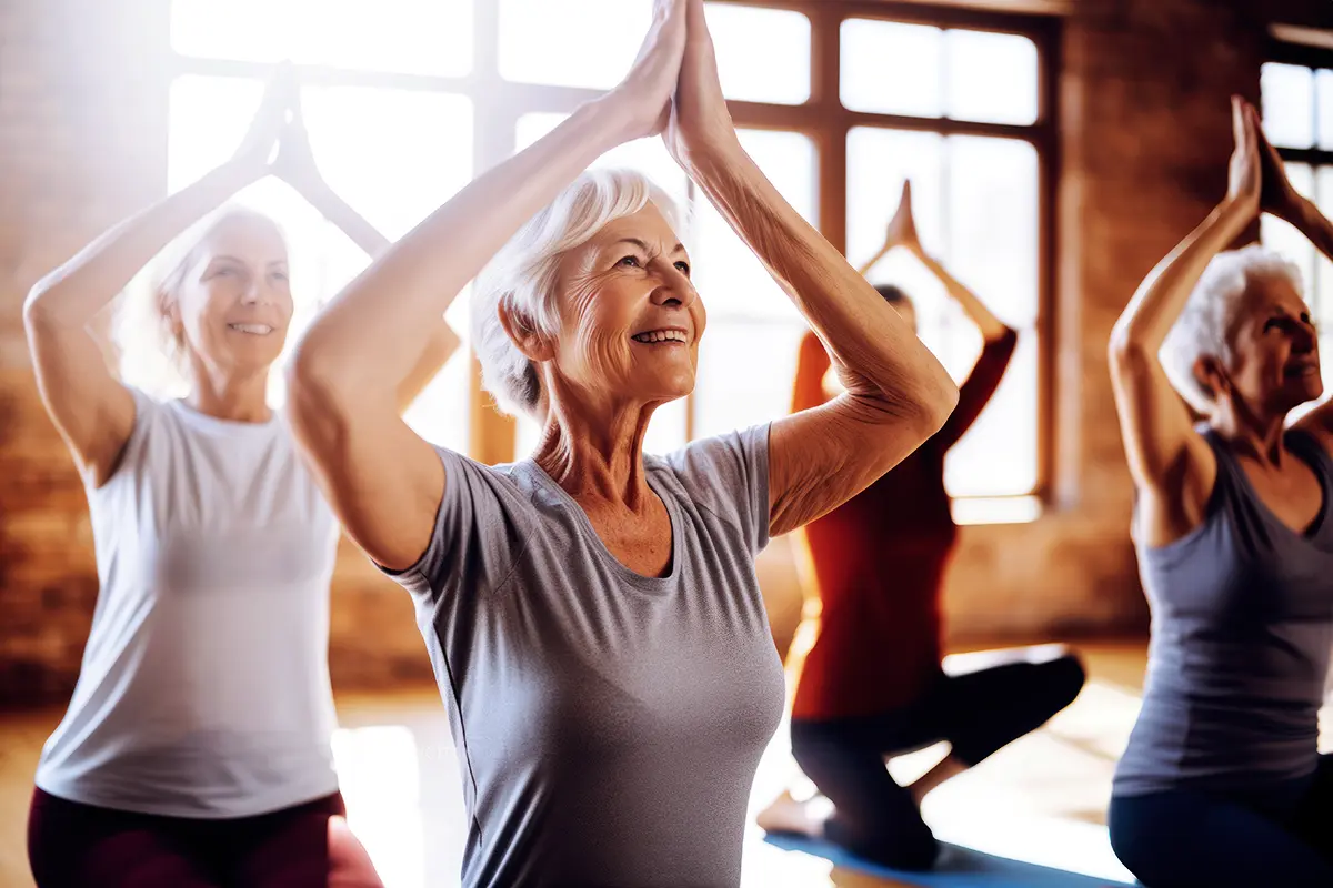 Active Aging, Wellness and Prevention, Social Engagement, Mindfulness and Meditation, Low-Impact Fitness